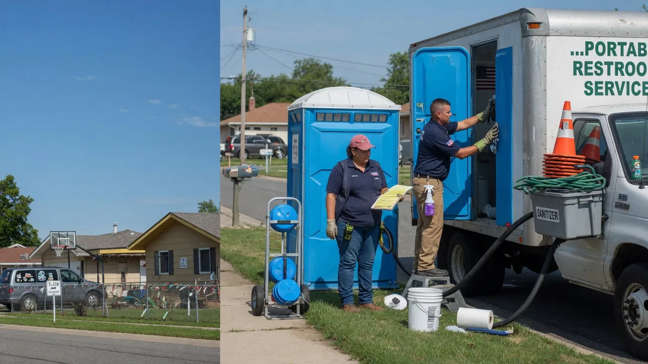 Portable Toilet Rental in Pomeroy, OH near me